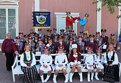 Tur til Göteborg 2009 Otta skolekorps sammen med Lalm ungdomsbrass i Liseberg sommeren 2009